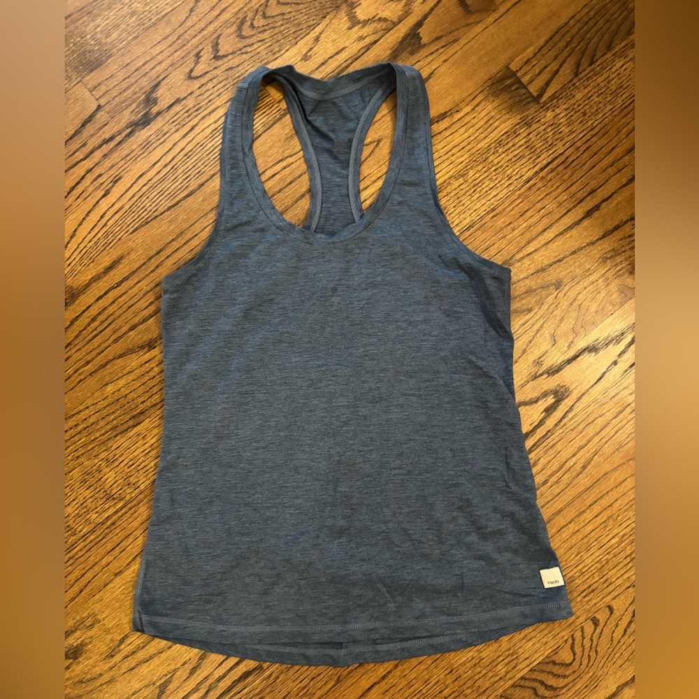 Vuori Navy Racerback Tank Top